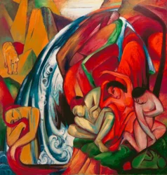 The Waterfall (Women under a Waterfall)